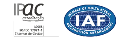 logo iso/iec 17021-1 iaf